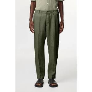 NEW NN07 billie mid-rise regular fit pants in croc green
